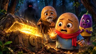Poor Potato Found a Mysterious Treasure Chest 😱 | The Golden Seed Mystery | 3D Cartoon Story