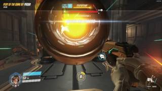 D.Va quadruple kill play of the game, plus teabag