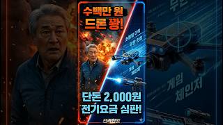 수백만 원 드론 격추? 비밀은 '단돈 2,000원' 전기요금! #진격한컷 #k방산 #중동전쟁