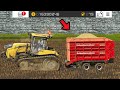 Straw Collecting &amp; Cows Feeding In Fs16  gameplay Timelapse |