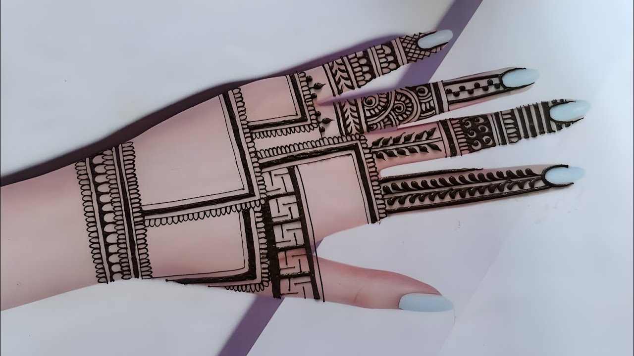 Step by step full hand mehandi design 2025 || Mehandi Design ...