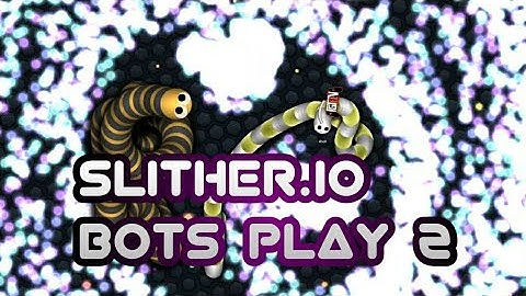 Slither.io Bots Playing | A.I. Mode | What happens when the real player leave the lobby? | Stream #2