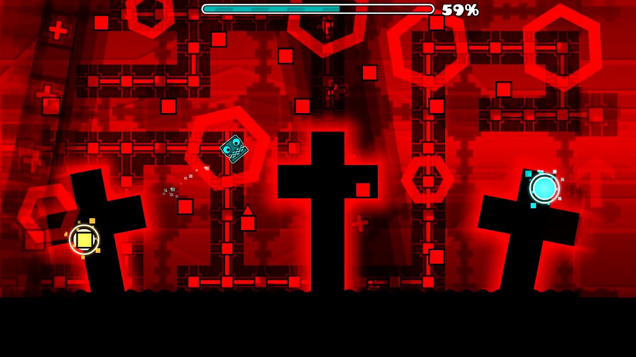 Geometry Dash | The Hell Factory 100% (Extreme Demon) - By TeamN2 - YouTube