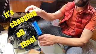 Ep. 4 Yanmar 1GM engine oil change . Step by step.