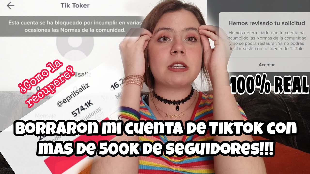 Como Recuperar Tu Cuenta De Tiktok Bloqueada Permanentemente