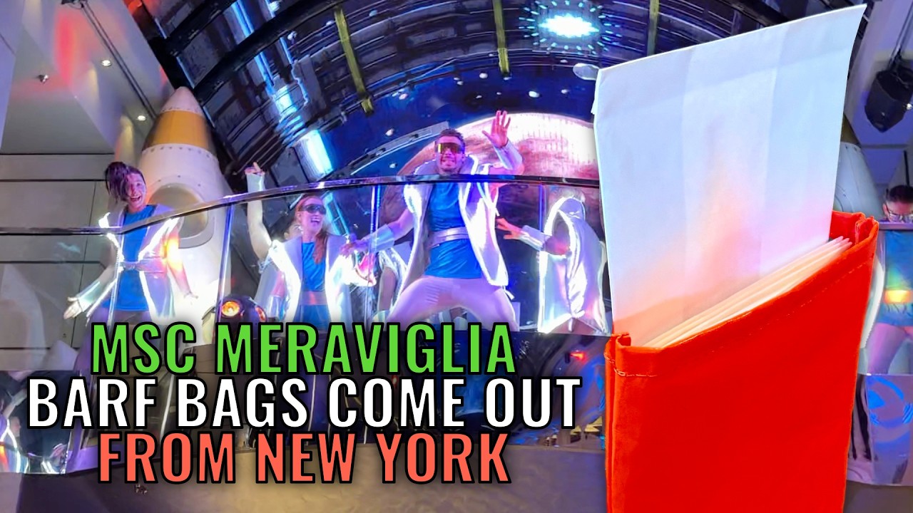 Space Party, Strong Winds & Barf Bags | Day 5 | The Bahamas via MSC Meraviglia