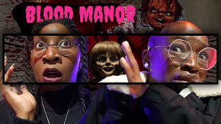 We SURVIVED the SCARIEST HAUNTED HOUSE in NYC | BLOOD MANOR NYC