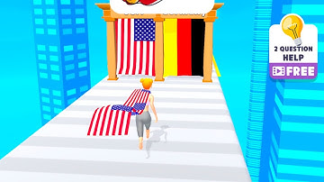 Collect Flag 🇪🇸🇺🇸🇬🇧 All Levels Gameplay Walkthrough (Android, iOS) | GameKar