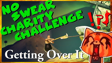 NO SWEAR CHARITY CHALLENGE: Getting Over It with Bennett Foddy | Cocktails Livestream