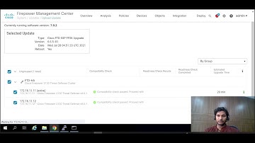 how to upgrade CISCO FTD using FMC in  2022 by sumit