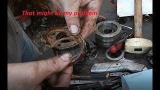 Abandoned Backhoe Leaking Hydraulic Cylinders Rebuild Part 5