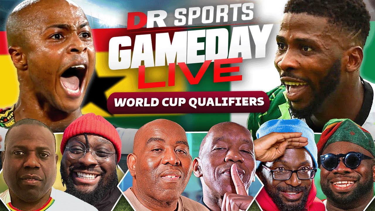 Ghana vs Nigeria LIVE | World Cup Qualifiers Ft Kelechi, Belgium, Stricto, Ty, Malcom, Laurie