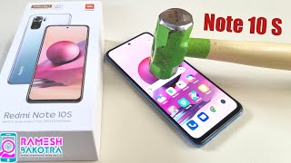 Redmi Note 10S Screen Scratch Test