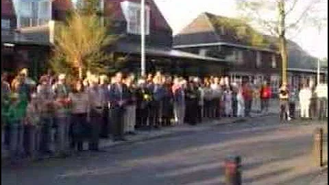 09-05-2008 Dodenherdenking Haarle