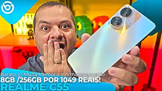 REALME C55 | 8GB de RAM e 256GB de MEMÓRIA Por 1049 Reais TÁ VALENDO A PENA