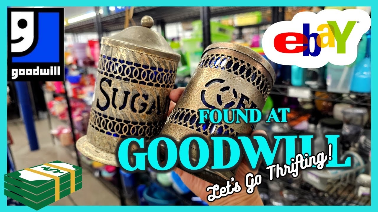 I FILLED the CART at GOODWILL in 1 HOUR! / THRIFT WITH ME / TOP 5 BEST SELLERS / Clean a SWUNG VASE