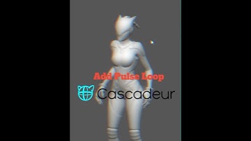 Add Pulse to Your Characters in under a Minute #animation #cascadeur #idle #locomotion #cyberpunk