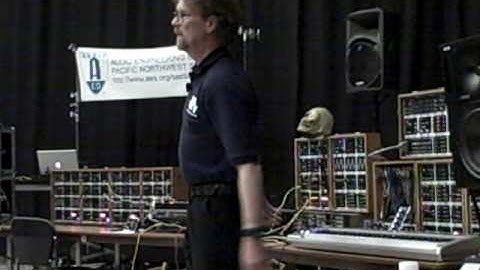 Mattson Mini Modular at the New Wave Modular Synthesizer PNW AES Meeting - Part 2