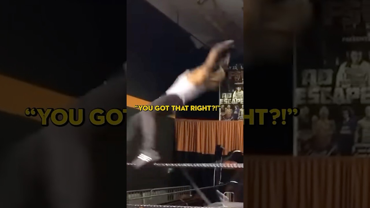 Chris Bey Almost Broke His Neck When The Top Rope Broke