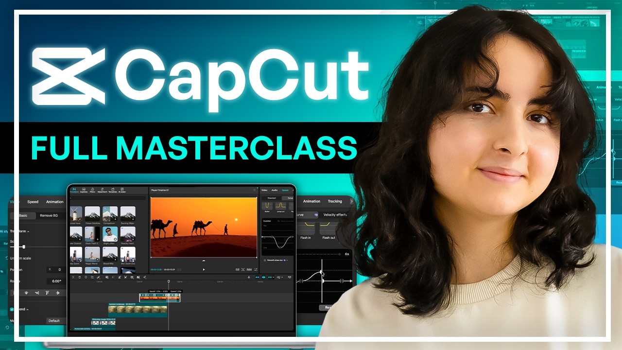 Free CapCut Course for Beginners (Video Editing Tutorial) - YouTube