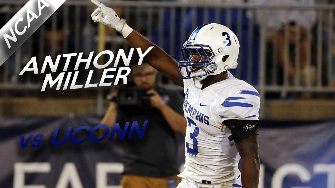 Anthony Miller Highlights vs UConn // 15 Catches for 224 Yards, 4 TDs // 10.6.17