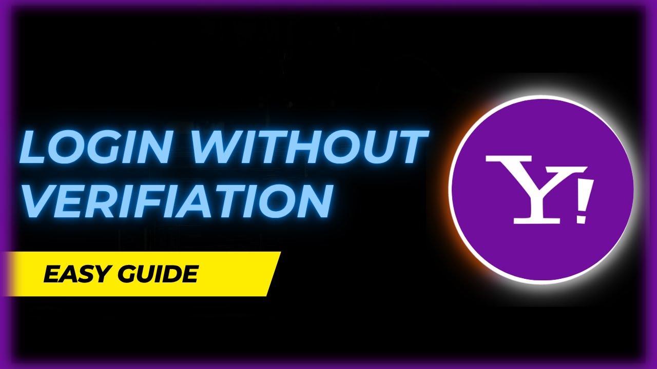 How to Login Yahoo Without Verification Code - YouTube