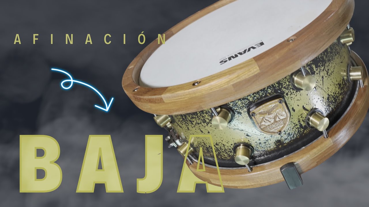 🥁 AFINACIÓN BAJA STAVE SNARE 14 X 6.5" | Cóndor Drums