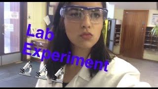 Into the Life of an Engineer: LAB EXPERIMENT