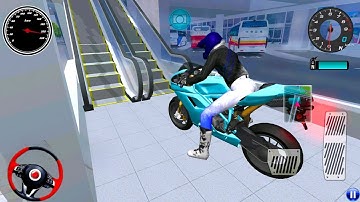 Exploring the Express Bus Terminal on a NewBike - 3D Driving Class 2025 gameplay Ep-11