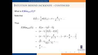 Lec8 2 3 jackknife intuitions