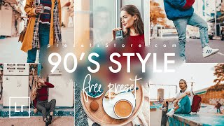 How to Create 90's Style Mobile Preset Lightroom 2020 | Tutorial | Retro Preset | Vintage Preset screenshot 5