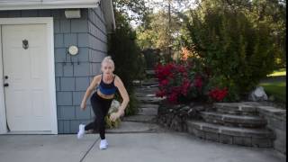 HIIT Curtsy Lunge Jumps Skaters