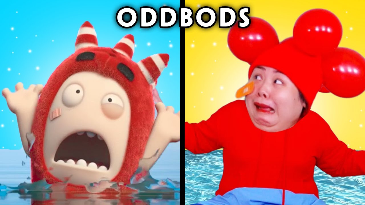 BABY ODDBODS - SWIMMING POOL | BEST Oddbods Funy Parody Episodes | Woa Parody