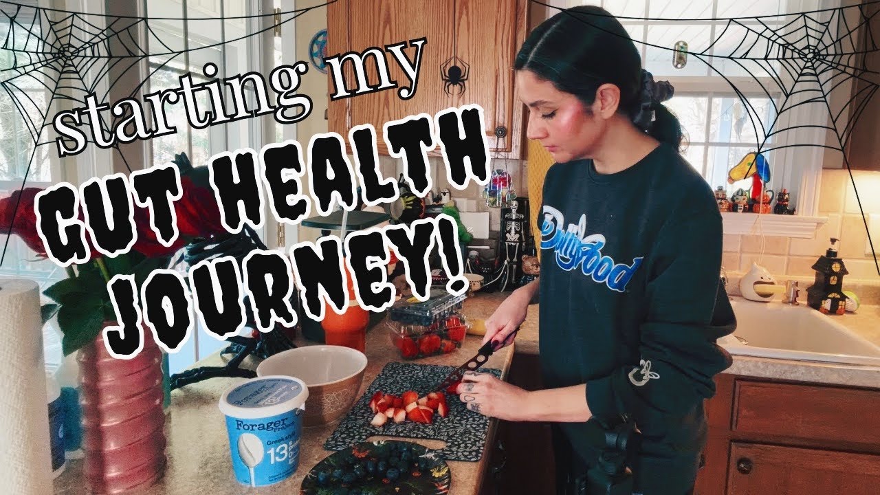 food vlog!🍓 gut healthy vegetarian meals & tips!🥗 let’s shop, prep, & cook together!🔥