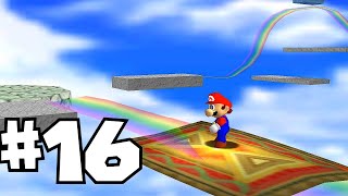 Super Mario 64 #16 | Rainbow Ride (No Commentary Walkthroughs)