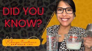 Recipe fails 101: Wet vs Dry measuring cups explained by yours truly, KBougeCreations
