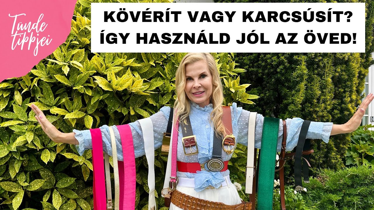 AZ ÖV- ÍGY FORDÍTSD AZ ELŐNYÖDRE!- Ha jól viseled, karcsúsít, ha rosszul, kövérít!| Polgár Tünde
