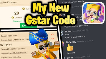 Explaining Some Stuff About My New Gstar Code In BMGO ✨✨