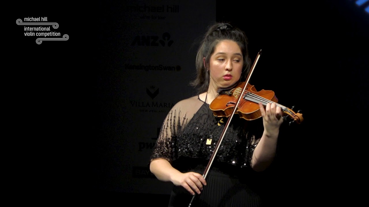 new zealand currency MHIVC 2019 Round 2: Emmalena Huning (Ysaÿe: Sonata for solo violin in D minor Op 27 No 3 Ballade)