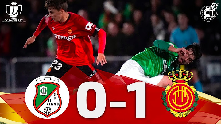 RESUMEN | CD El Álamo 0-1 RCD Mallorca | Copa del Rey