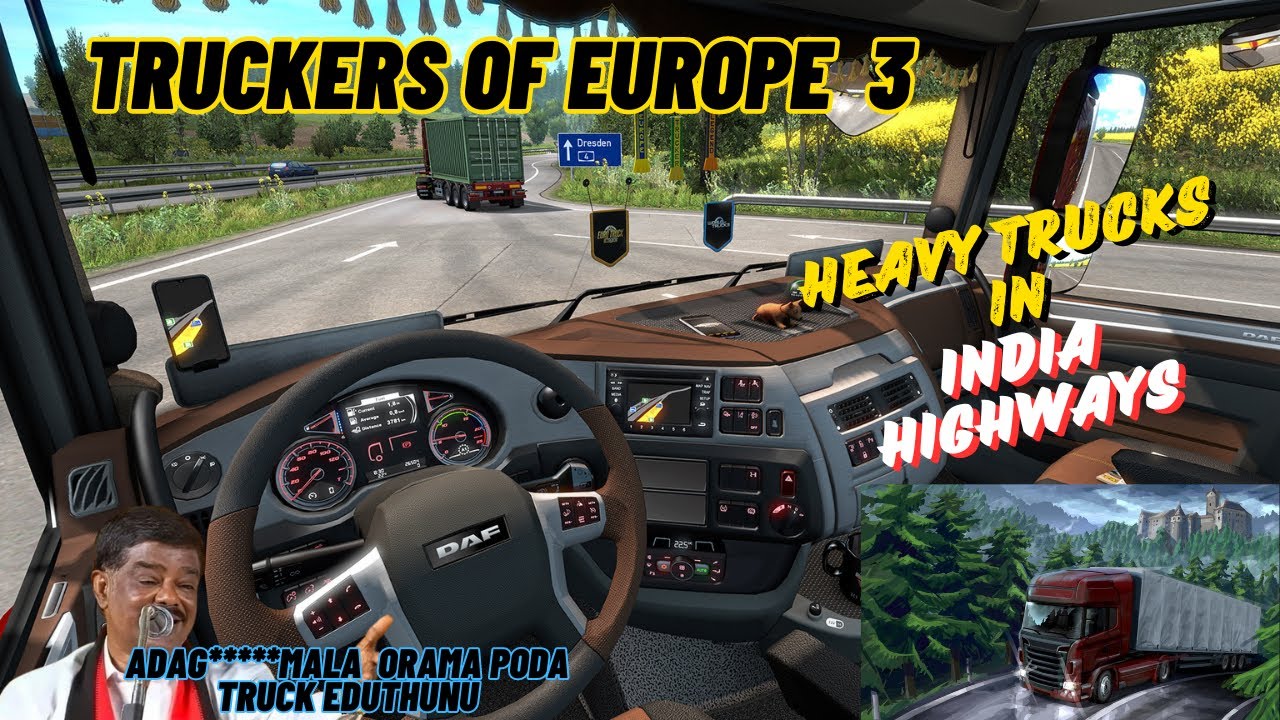 Scania 540 S - INDIA 🇮🇳- Euro Truck Simulator 2 | Truckers of Europe 3