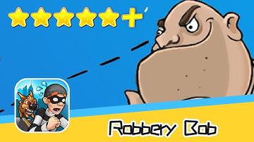 Robbery Bob™ Chapter 2 NINJA CUIT Part 5 Walkthrough New Game Plus Recommend index five stars+