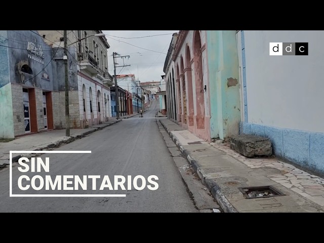 Desoladas, así están algunas de las principales calles de Santiago de Cuba