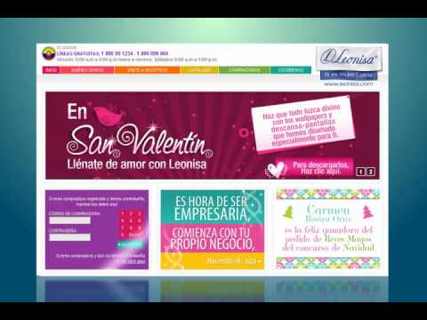 Portal de Ventas por Catálogo Leonisa Ecuador / What is Leonisa Catalog  Sales Business? - YouTube