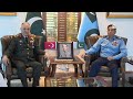 Pakistan  chief of general staff grak meets with his pakistani counterpart