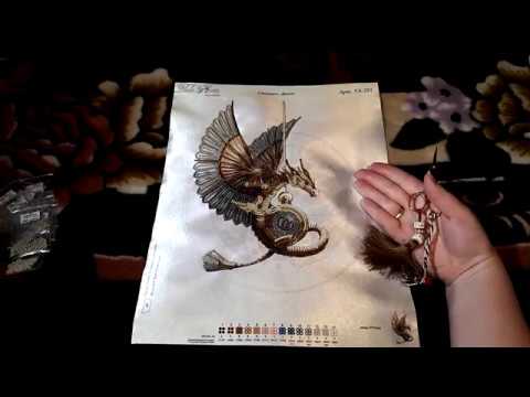 Вышивка дракона бисером схема