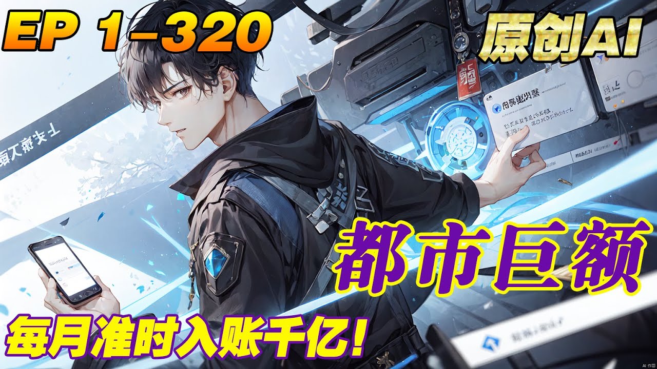 【已完結】 💥都市巨額，每月準時入帳千億！ 【1-320】啥？ 每月一千億，不花完還有懲罰？ 既然如此， 林凡也不敢裝了， 沒錯，老子就是有錢！ #小說 #逆襲 #爽文【原創AI小說】