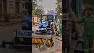 Yeh Tractor Nahi… Safai Ka Bulldozer Hai! 🤯 #desijugaad #jugaad #1000subscriber #10millionviews