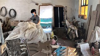 Genius boy secretly renovates his father's old house, he will receive a surprise | Clean up