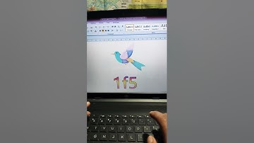 Birds symbol in ms word || Bird drawing in MS Word shortcut key #shorts #shortcutkeys